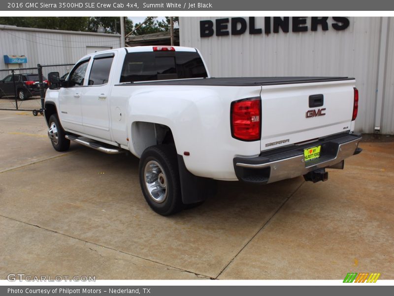 Summit White / Jet Black 2016 GMC Sierra 3500HD SLE Crew Cab 4x4