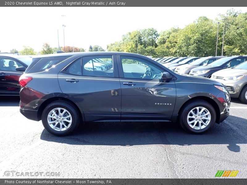 Nightfall Gray Metallic / Ash Gray 2020 Chevrolet Equinox LS AWD