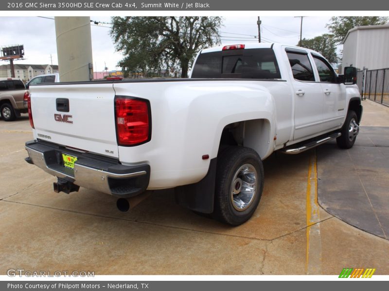 Summit White / Jet Black 2016 GMC Sierra 3500HD SLE Crew Cab 4x4