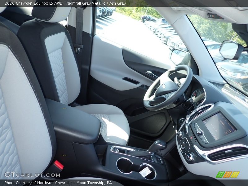 Nightfall Gray Metallic / Ash Gray 2020 Chevrolet Equinox LS AWD