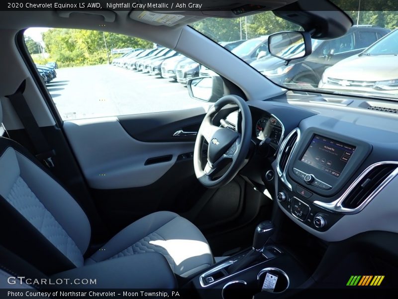 Nightfall Gray Metallic / Ash Gray 2020 Chevrolet Equinox LS AWD