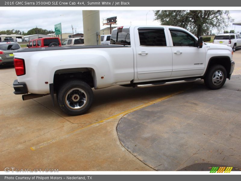 Summit White / Jet Black 2016 GMC Sierra 3500HD SLE Crew Cab 4x4