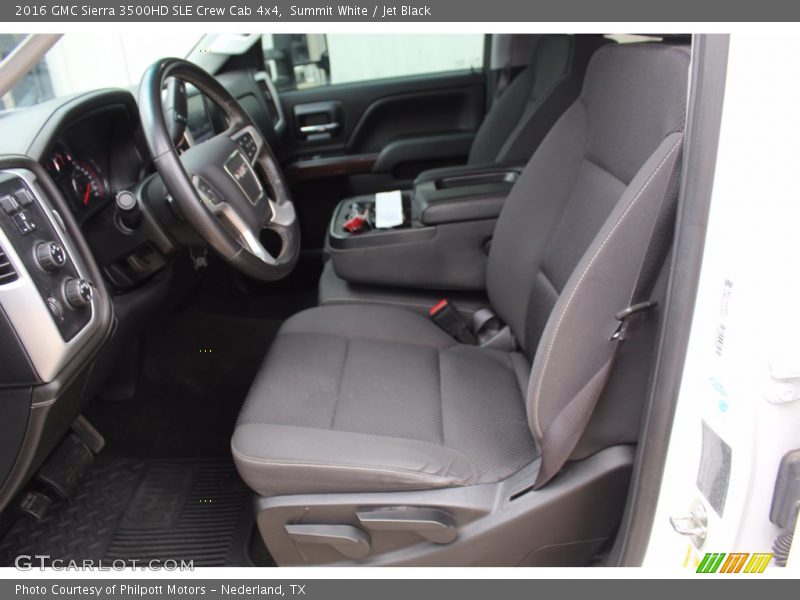 Front Seat of 2016 Sierra 3500HD SLE Crew Cab 4x4