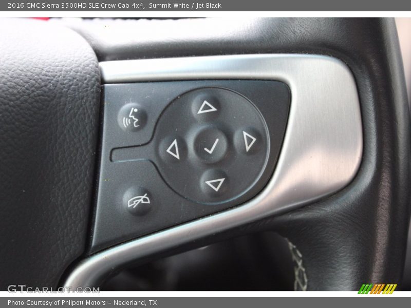  2016 Sierra 3500HD SLE Crew Cab 4x4 Steering Wheel