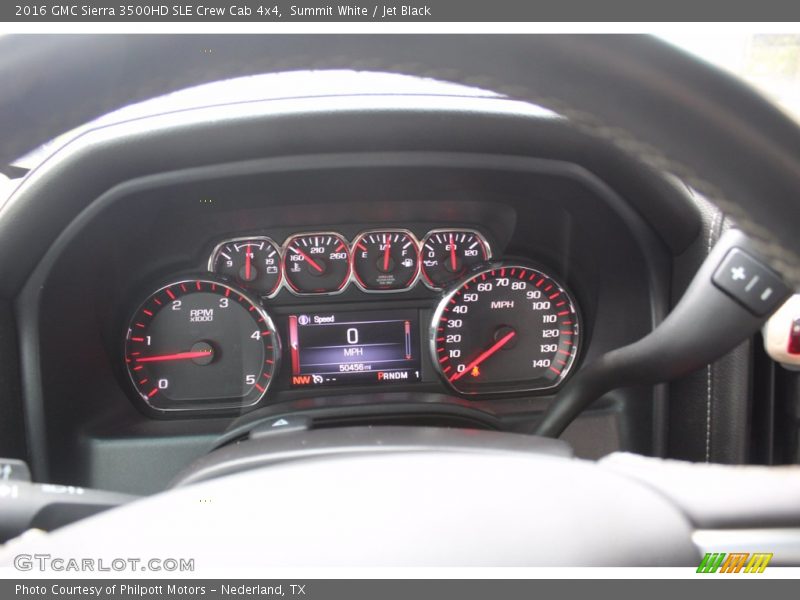  2016 Sierra 3500HD SLE Crew Cab 4x4 SLE Crew Cab 4x4 Gauges