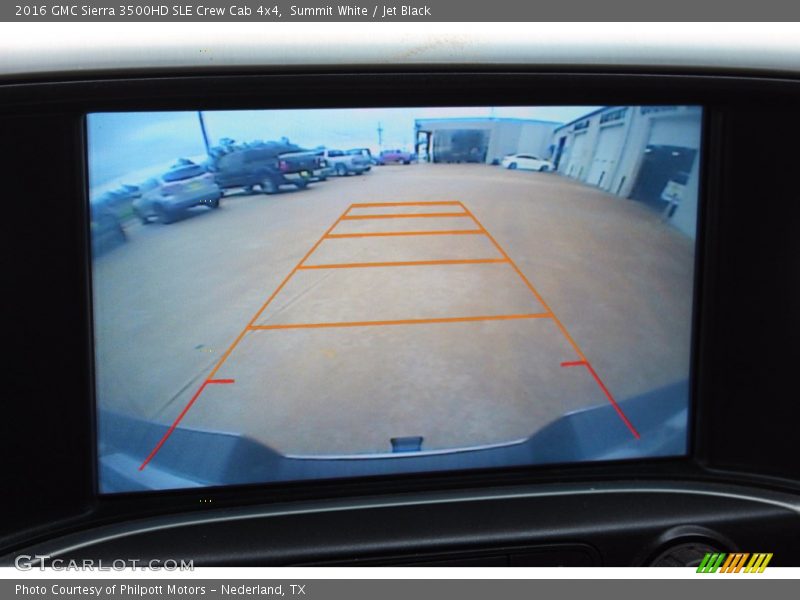 Summit White / Jet Black 2016 GMC Sierra 3500HD SLE Crew Cab 4x4