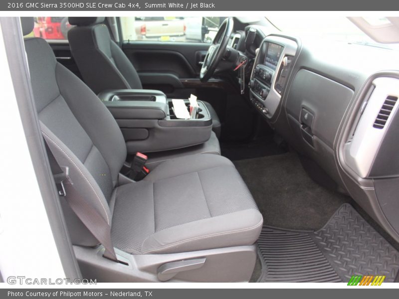 Summit White / Jet Black 2016 GMC Sierra 3500HD SLE Crew Cab 4x4