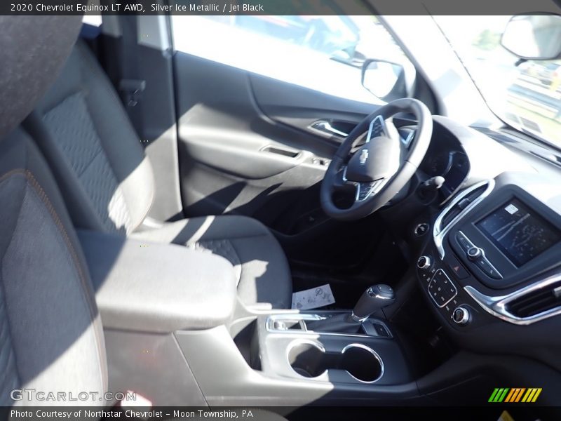 Silver Ice Metallic / Jet Black 2020 Chevrolet Equinox LT AWD
