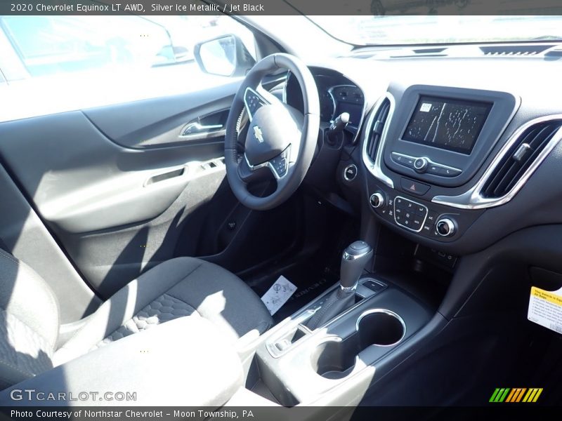 Silver Ice Metallic / Jet Black 2020 Chevrolet Equinox LT AWD