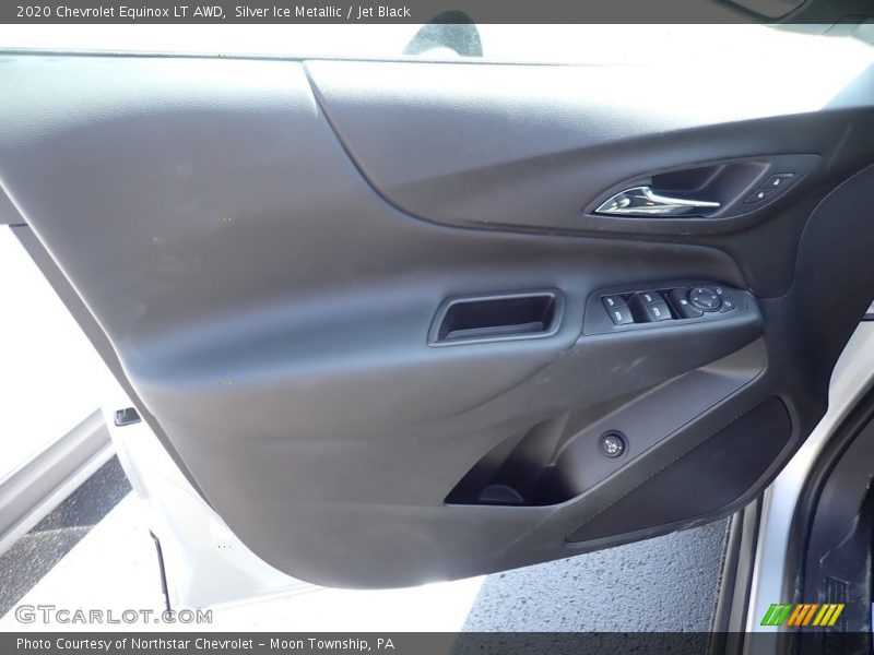 Silver Ice Metallic / Jet Black 2020 Chevrolet Equinox LT AWD