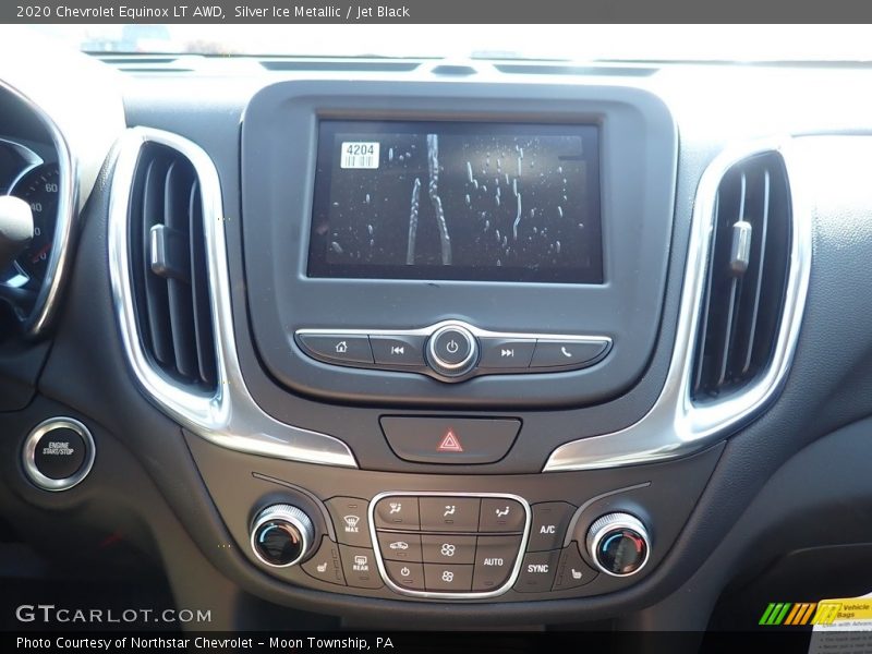 Silver Ice Metallic / Jet Black 2020 Chevrolet Equinox LT AWD