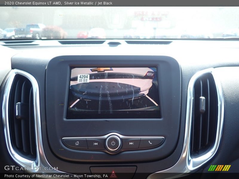 Silver Ice Metallic / Jet Black 2020 Chevrolet Equinox LT AWD