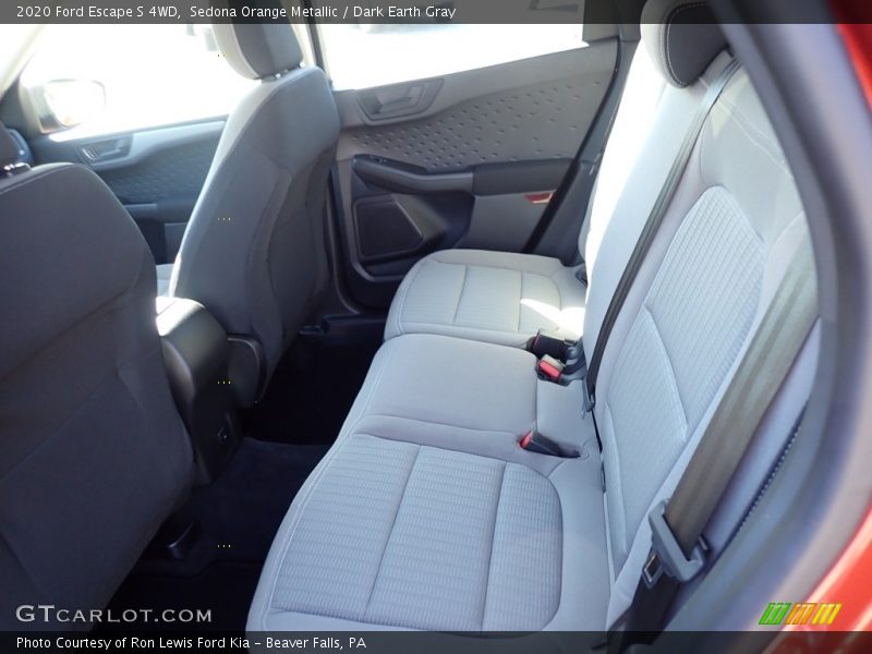 Rear Seat of 2020 Escape S 4WD