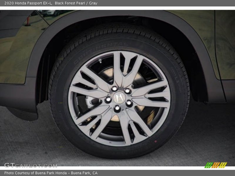 Black Forest Pearl / Gray 2020 Honda Passport EX-L
