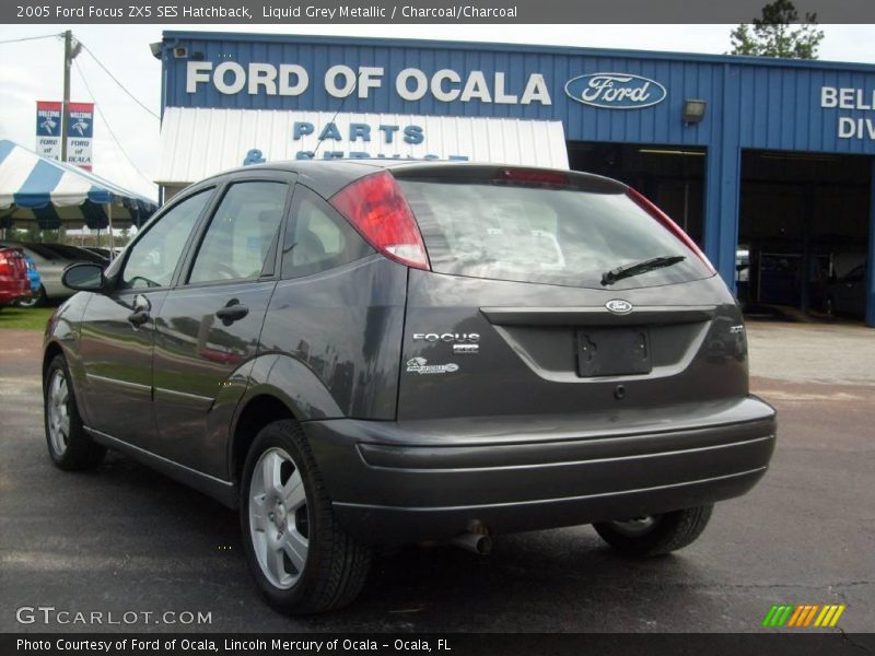 Liquid Grey Metallic / Charcoal/Charcoal 2005 Ford Focus ZX5 SES Hatchback
