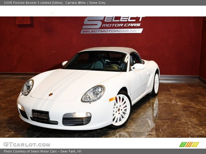 Carrara White / Stone Grey 2008 Porsche Boxster S Limited Edition