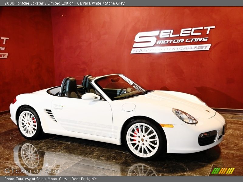 Carrara White / Stone Grey 2008 Porsche Boxster S Limited Edition