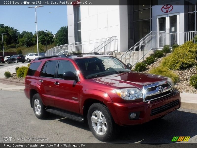 Front 3/4 View of 2008 4Runner SR5 4x4