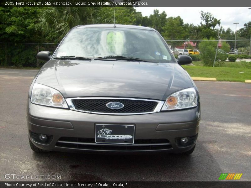 Liquid Grey Metallic / Charcoal/Charcoal 2005 Ford Focus ZX5 SES Hatchback