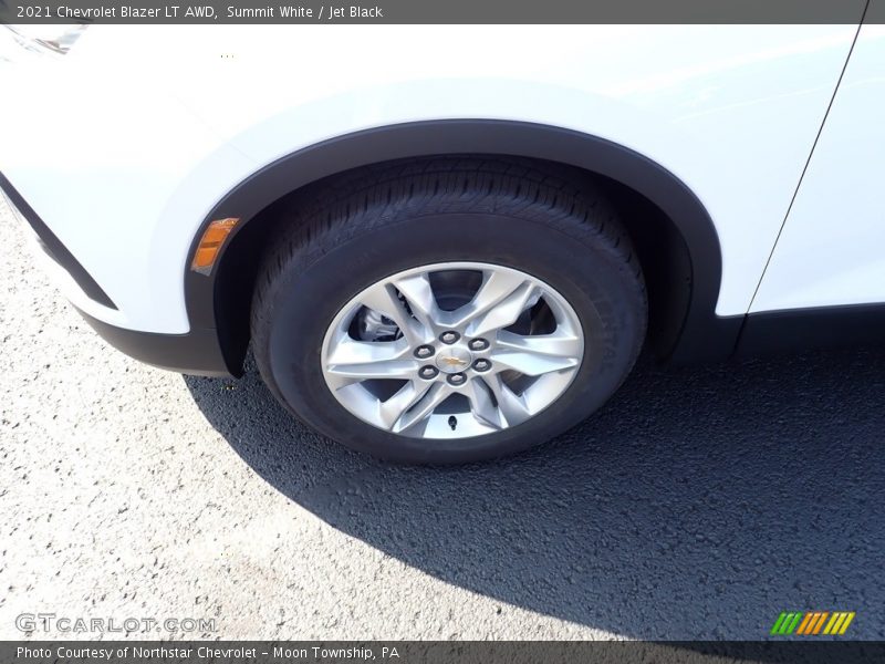 Summit White / Jet Black 2021 Chevrolet Blazer LT AWD