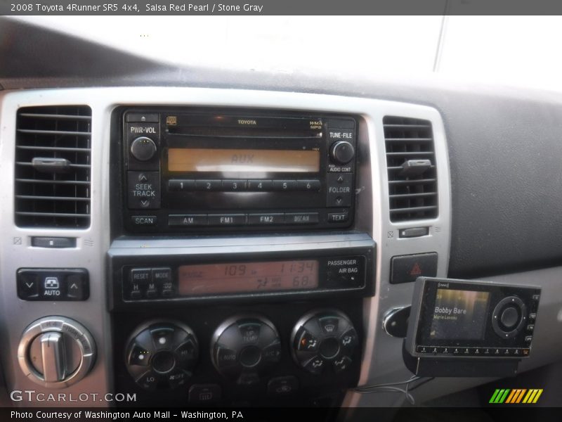 Salsa Red Pearl / Stone Gray 2008 Toyota 4Runner SR5 4x4