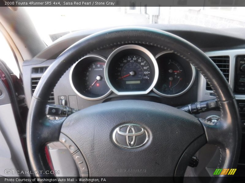 Salsa Red Pearl / Stone Gray 2008 Toyota 4Runner SR5 4x4