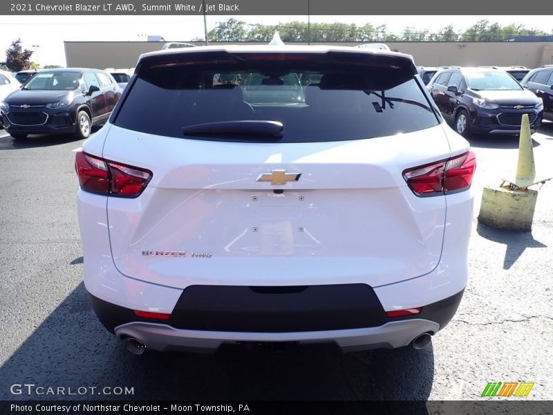 Summit White / Jet Black 2021 Chevrolet Blazer LT AWD