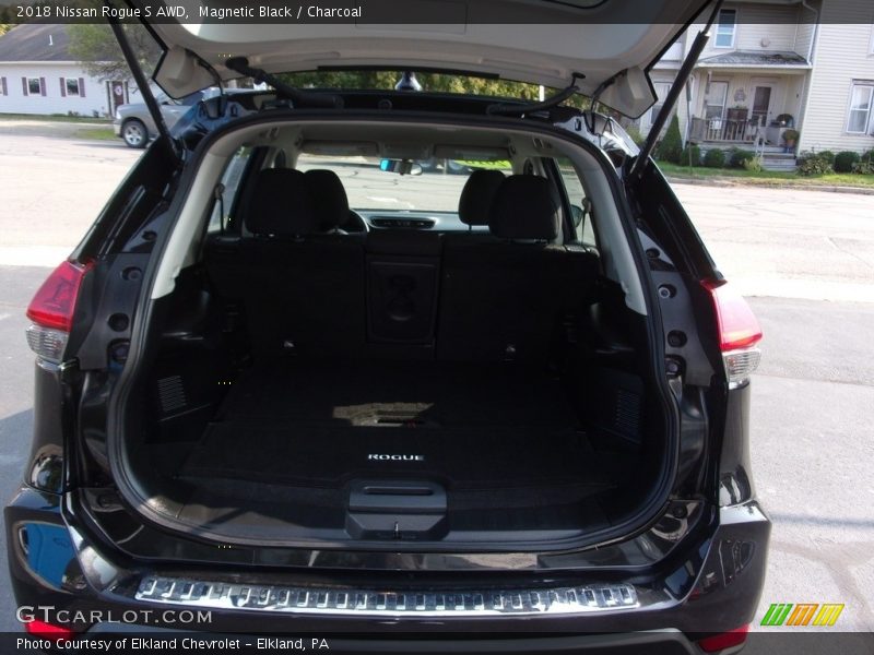 Magnetic Black / Charcoal 2018 Nissan Rogue S AWD