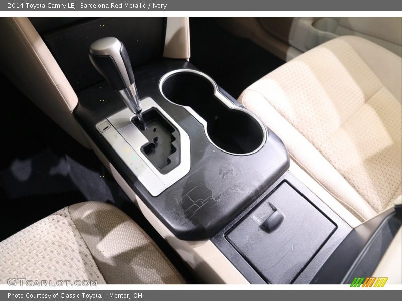 Barcelona Red Metallic / Ivory 2014 Toyota Camry LE
