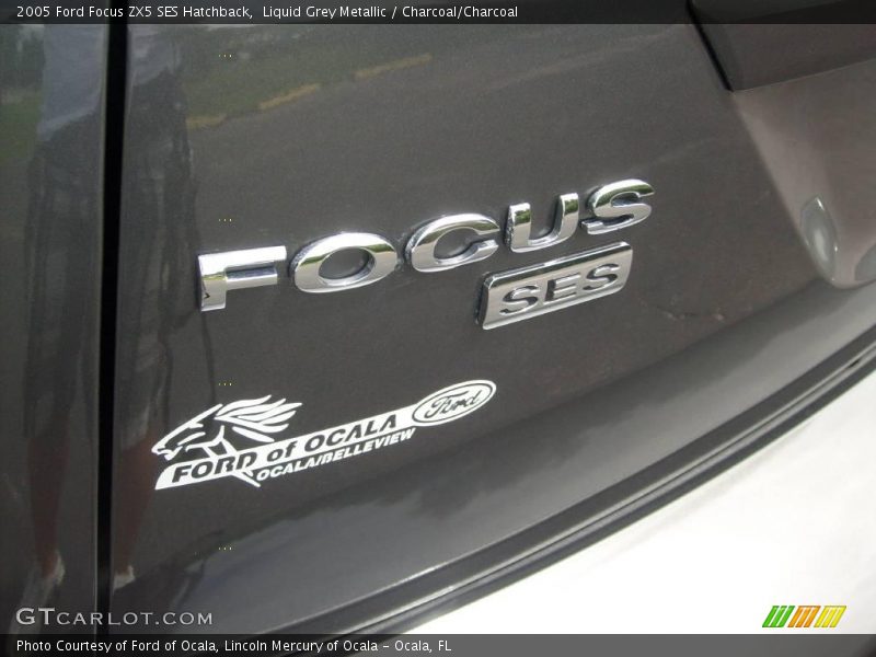 Liquid Grey Metallic / Charcoal/Charcoal 2005 Ford Focus ZX5 SES Hatchback