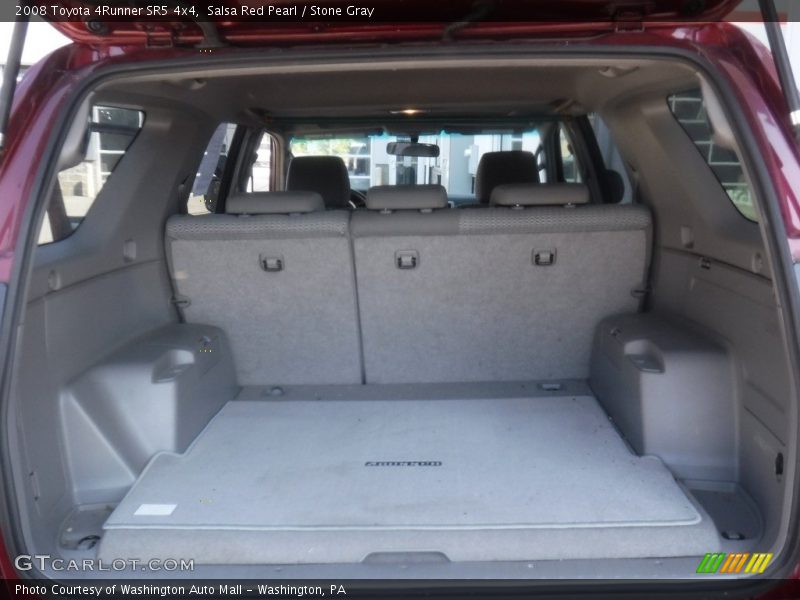 Salsa Red Pearl / Stone Gray 2008 Toyota 4Runner SR5 4x4
