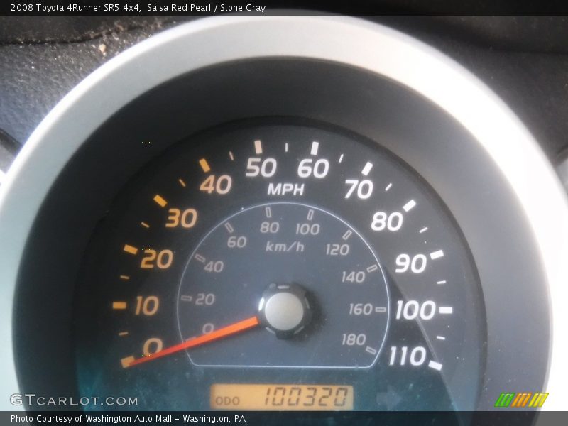 Salsa Red Pearl / Stone Gray 2008 Toyota 4Runner SR5 4x4