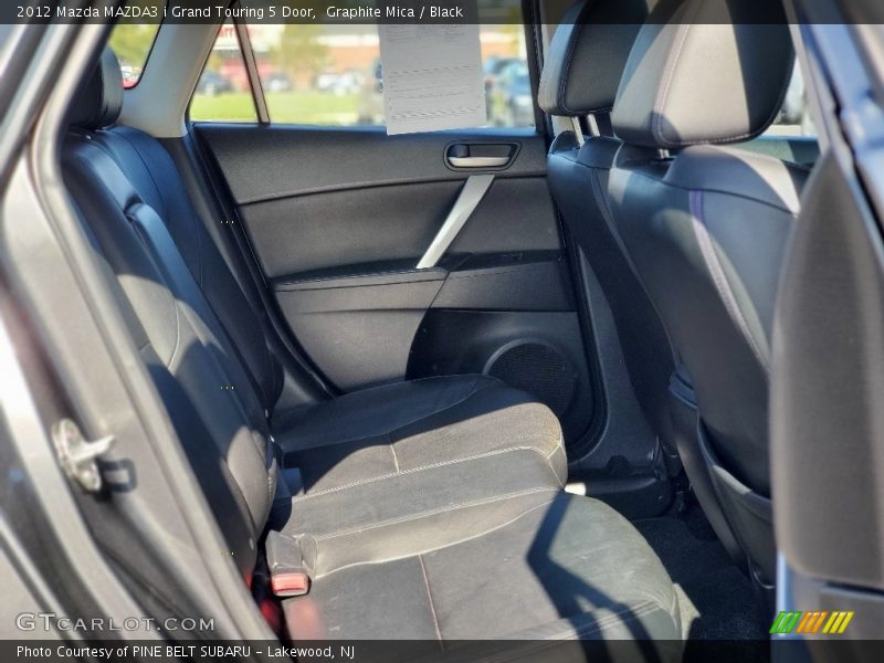 Graphite Mica / Black 2012 Mazda MAZDA3 i Grand Touring 5 Door