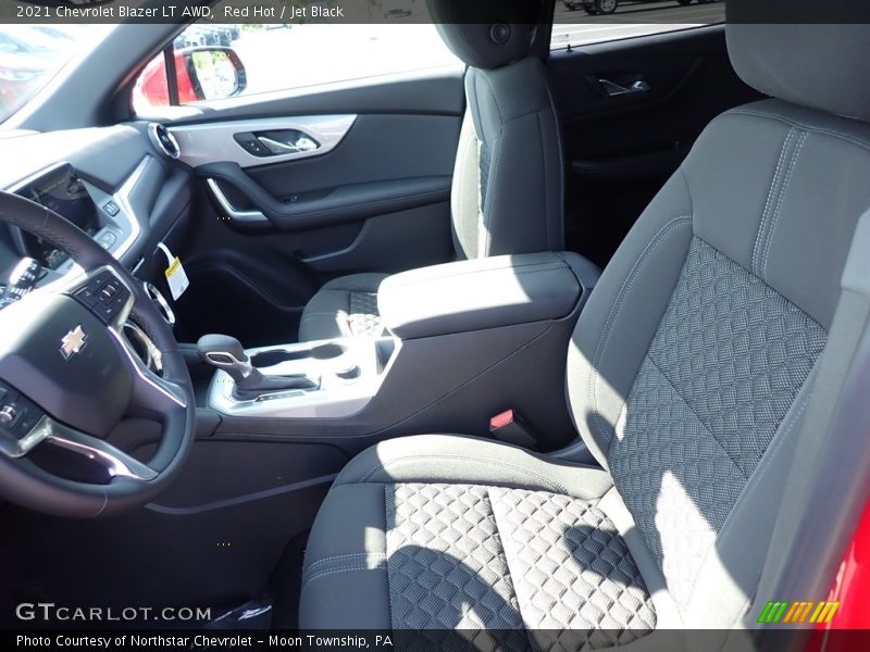 Front Seat of 2021 Blazer LT AWD