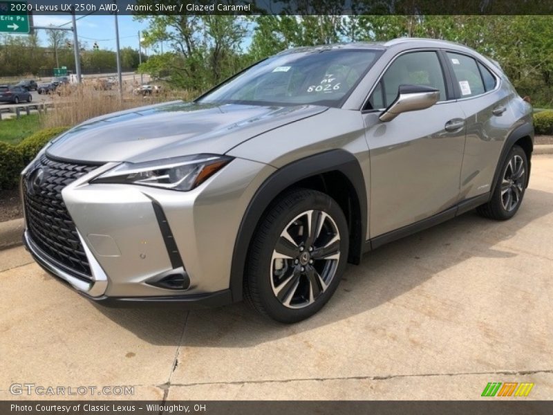 Atomic Silver / Glazed Caramel 2020 Lexus UX 250h AWD