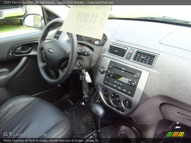 Liquid Grey Metallic / Charcoal/Charcoal 2005 Ford Focus ZX5 SES Hatchback
