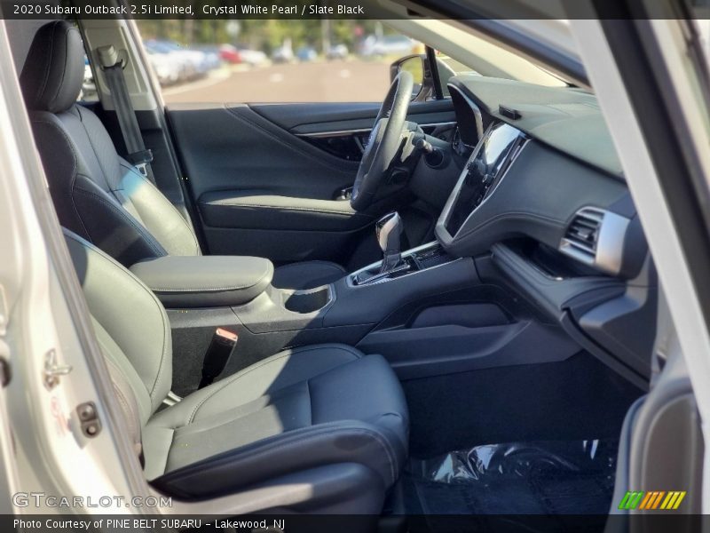 Crystal White Pearl / Slate Black 2020 Subaru Outback 2.5i Limited