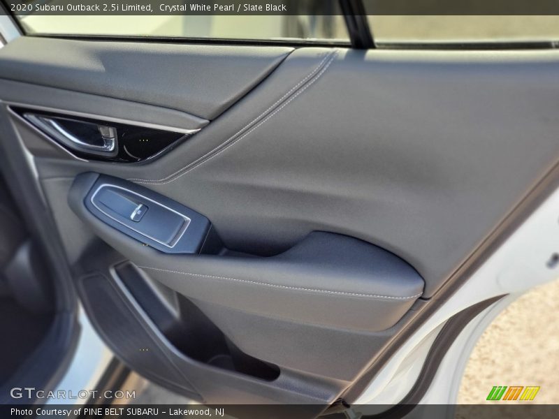 Crystal White Pearl / Slate Black 2020 Subaru Outback 2.5i Limited