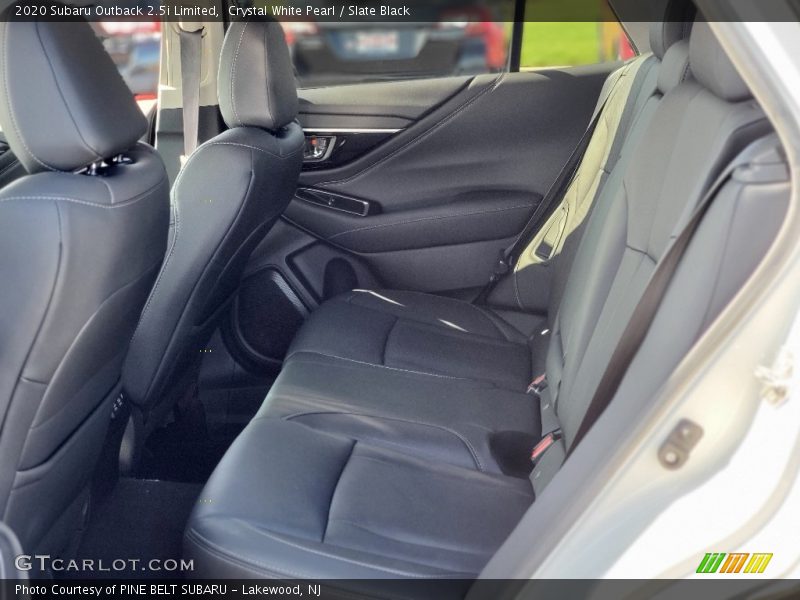 Crystal White Pearl / Slate Black 2020 Subaru Outback 2.5i Limited