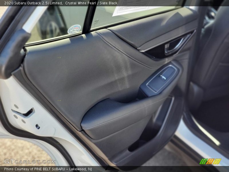 Crystal White Pearl / Slate Black 2020 Subaru Outback 2.5i Limited