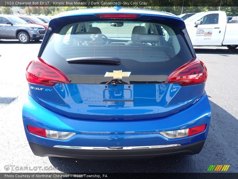 Kinetic Blue Metallic / Dark Galvanized/­Sky Cool Gray 2020 Chevrolet Bolt EV LT