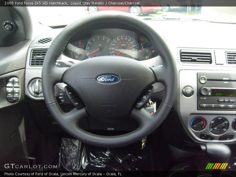 Liquid Grey Metallic / Charcoal/Charcoal 2005 Ford Focus ZX5 SES Hatchback