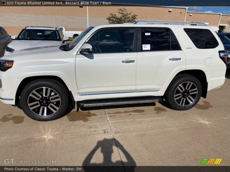 Blizzard White Pearl / Black 2020 Toyota 4Runner Limited 4x4
