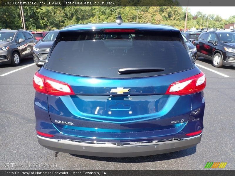 Pacific Blue Metallic / Jet Black 2020 Chevrolet Equinox LT AWD
