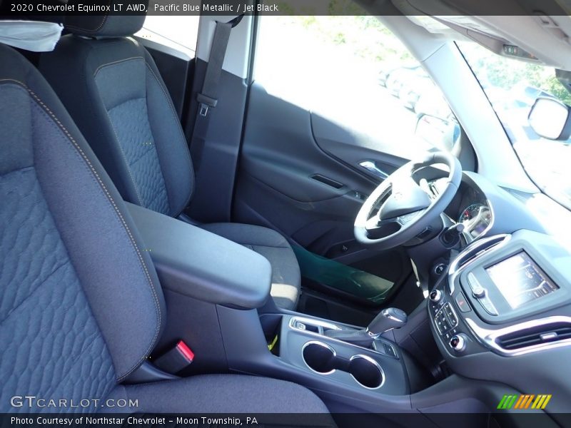 Pacific Blue Metallic / Jet Black 2020 Chevrolet Equinox LT AWD