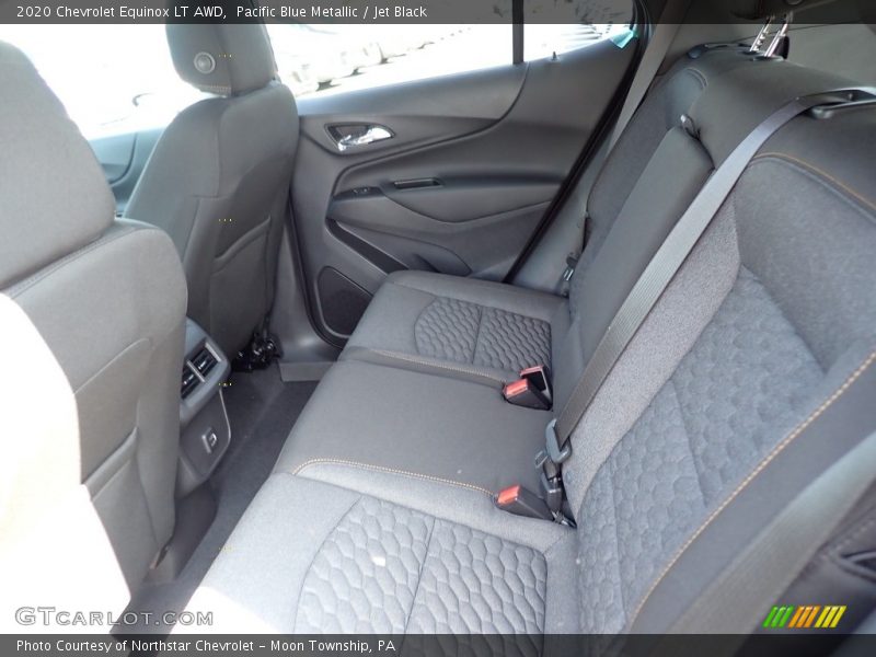 Pacific Blue Metallic / Jet Black 2020 Chevrolet Equinox LT AWD