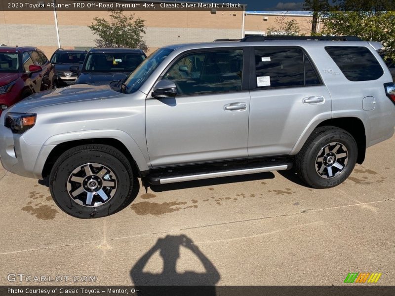 Classic Silver Metallic / Black 2020 Toyota 4Runner TRD Off-Road Premium 4x4