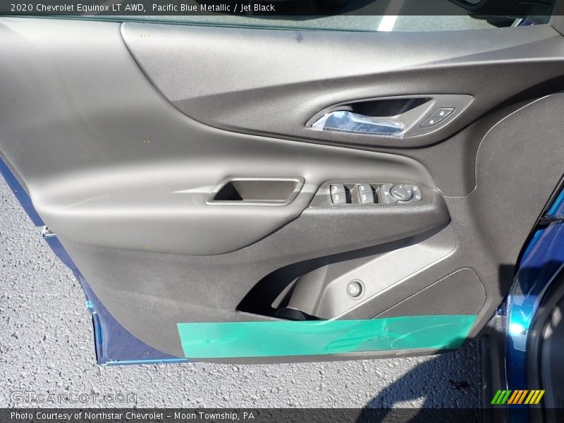 Pacific Blue Metallic / Jet Black 2020 Chevrolet Equinox LT AWD