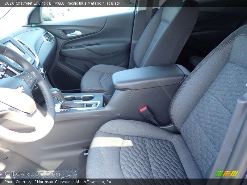 Pacific Blue Metallic / Jet Black 2020 Chevrolet Equinox LT AWD
