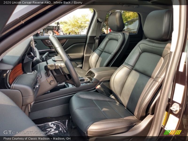  2020 Corsair Reserve AWD Ebony Interior